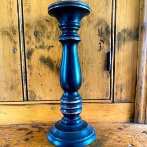 COPY - Pier 1 Turned Wood Candle Pillar